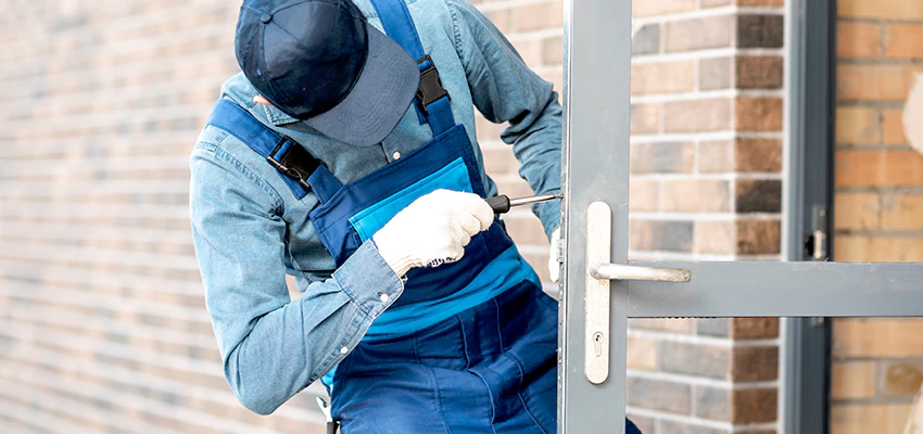 Pivot Storefront Door Locks Installation in Silver Lakes, California